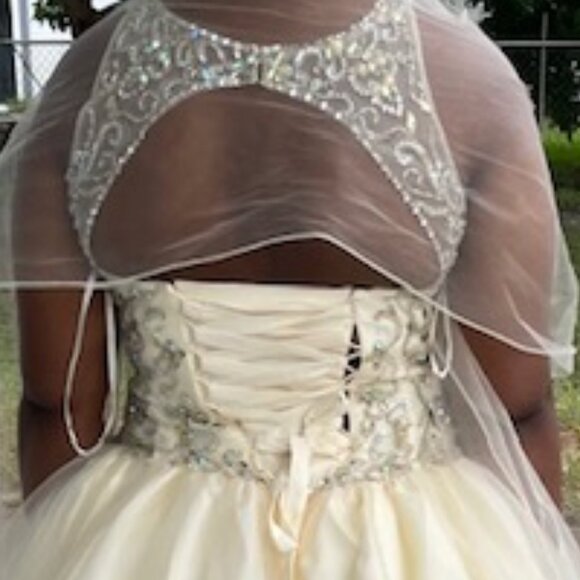 ✨ Fairytale Floral Gown | Bridgerton-Inspired | Size XL ✨ - Picture 2 of 5